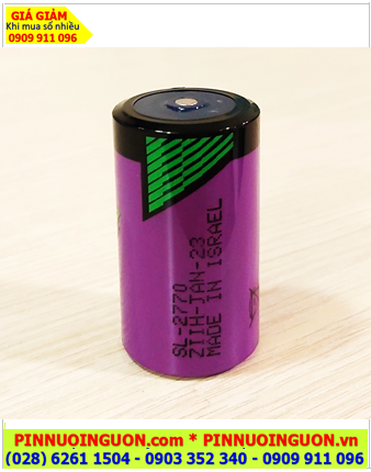 Tadiran SL-2770 ; Pin Tadiran SL-2770; Pin nuôi nguồn Tadiran SL-2770 lithium 3.6v _Xuất xứ Israel